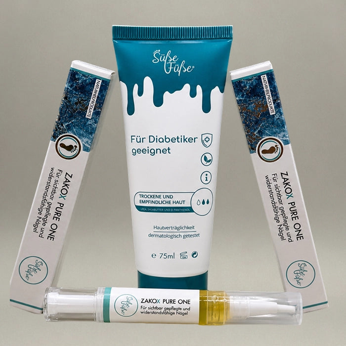 2 ZakoX Pure One + 1 Süße Füße Creme